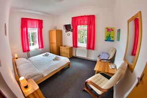 Een kluis op de kamer, gratis wifi, beddengoed