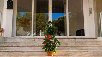 Entrada de la propiedad