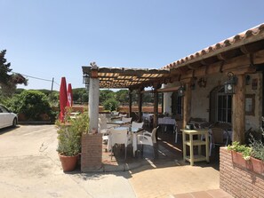 Se sirven desayunos, almuerzos y cenas; cocina local