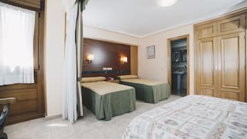 Cubrecamas, wifi gratis y ropa de cama