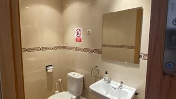 Economy tweepersoonskamer, privébadkamer | Badkamer met douche