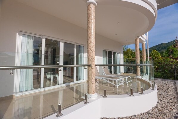 Familienvilla, 1 Schlafzimmer | Balkon