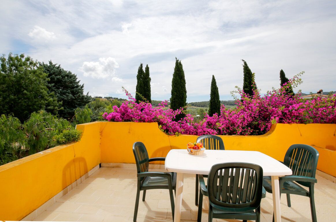 Leilighet, 2 soverom, terrasse | Terrasse/patio