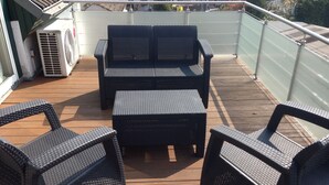 Premium appartement, 2 slaapkamers | Terras