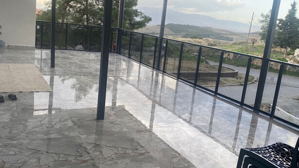 Family Room | Terrace/patio - Oguz Pansiyon (Denizli)
