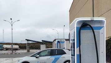 Electric vehicle-charging station