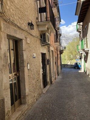 Entrada de la propiedad