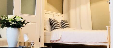 Apartment, 2 Bedrooms | 2 bedrooms, premium bedding, iron/ironing board, free cribs/infant beds