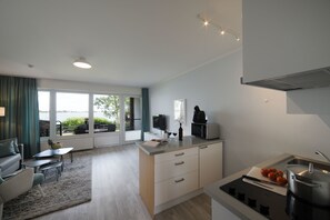 Living area - Ferienwohnung Sundblick Lemkenhafen (Fehmarn)