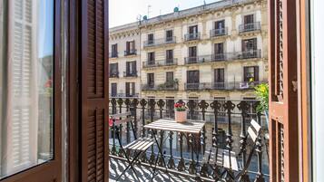 Tremannsrom, balkong | Terrasse/patio