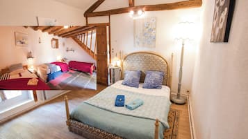 Habitación familiar | Ropa de cama de alta calidad y decoración individual