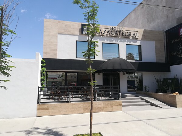 Façade de l’hébergement