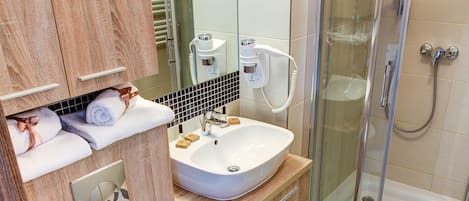 Dusche, Handtücher