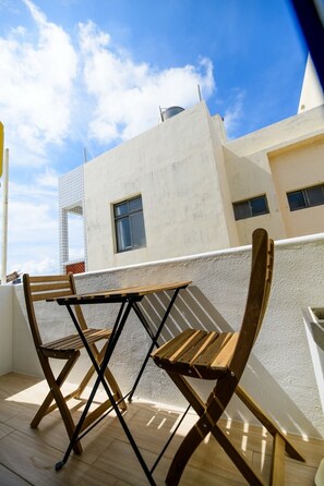 Terrace/patio - Summer Sea Hostel (Magong)