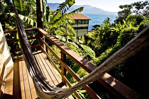 Balcony view - Pousada Isola Bella - Sobre o Mar (Ilhabela)