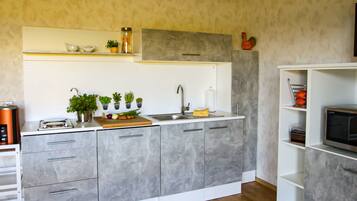 Kühlschrank, Mikrowelle, Geschirrspüler