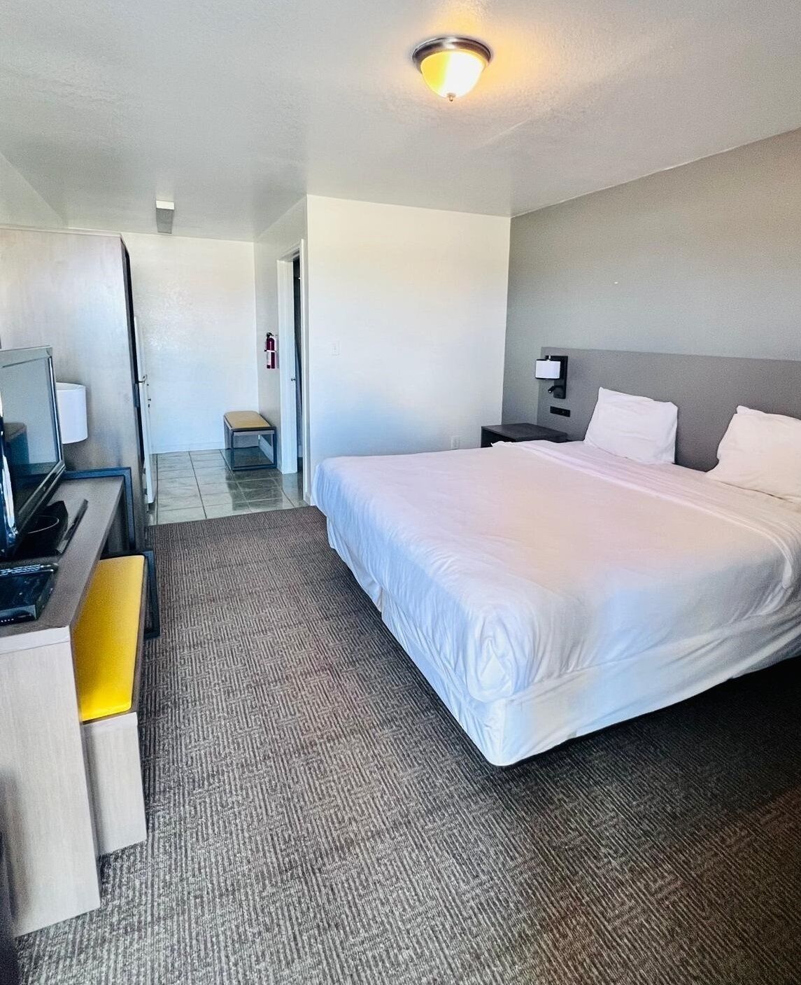 Desk, iron/ironing board, free WiFi, bed sheets