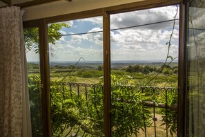 Blick von der Unterkunft