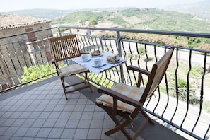 Appartement, salle de bains privée (Mansardato) | Terrasse/Patio