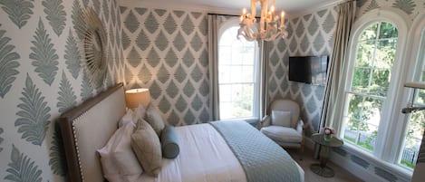 Room 7 | Individually decorated, individually furnished, blackout drapes