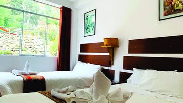 Panoramic Triple Room, Valley View | Desk, laptop workspace, blackout curtains, free WiFi