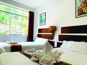 Panoramic Triple Room, Valley View | Desk, laptop workspace, blackout curtains, free WiFi - Inka Khawarina Tambo Lodge (Ollantaytambo)