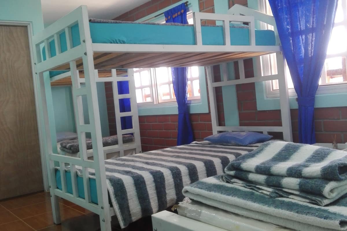 6 habitaciones, ropa de cama de alta calidad y muebles diferentes