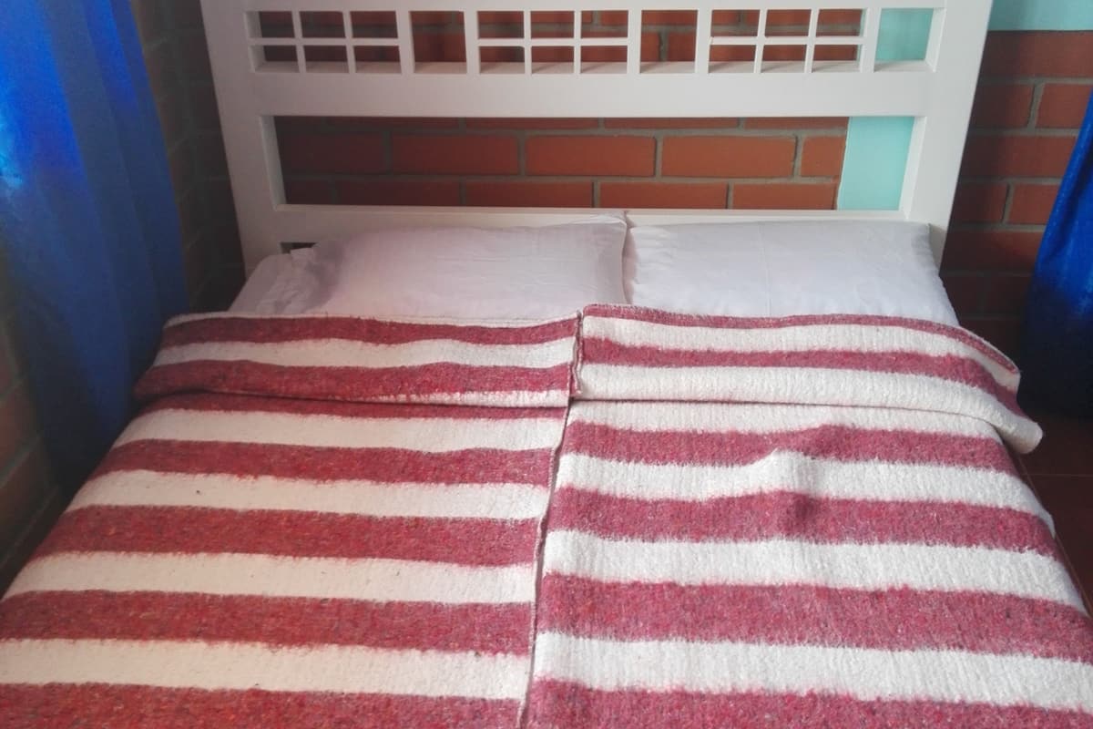 6 habitaciones, ropa de cama de alta calidad y muebles diferentes