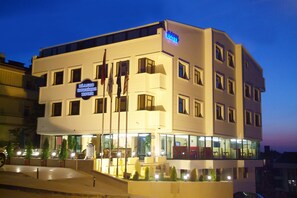 Façade de l’hébergement
