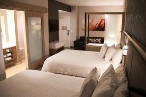 Desk, laptop workspace, blackout curtains, iron/ironing board - SpringHill Suites Baltimore White Marsh/Middle River (Middle River)