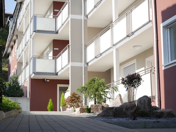 Entrada de la propiedad