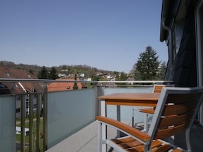 Departamento familiar, 1 habitación, para no fumadores, balcón | Vista del balcón