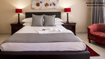 Paris Presidential Suite | Egyptian cotton sheets, premium bedding, down comforters, pillowtop beds