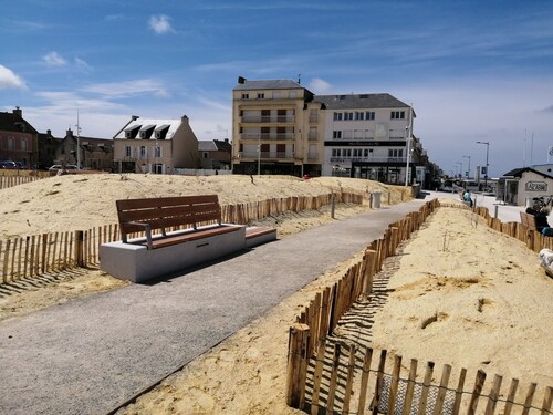 Maison de pêcheur face à la mer, 4 à 5 personnes, restaurants et activités à 50m