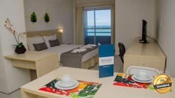 Standard Double or Twin Room, Oceanfront | Minibar, in-room safe, desk, blackout curtains