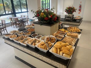 Frokostbuffé er inkludert hver dag