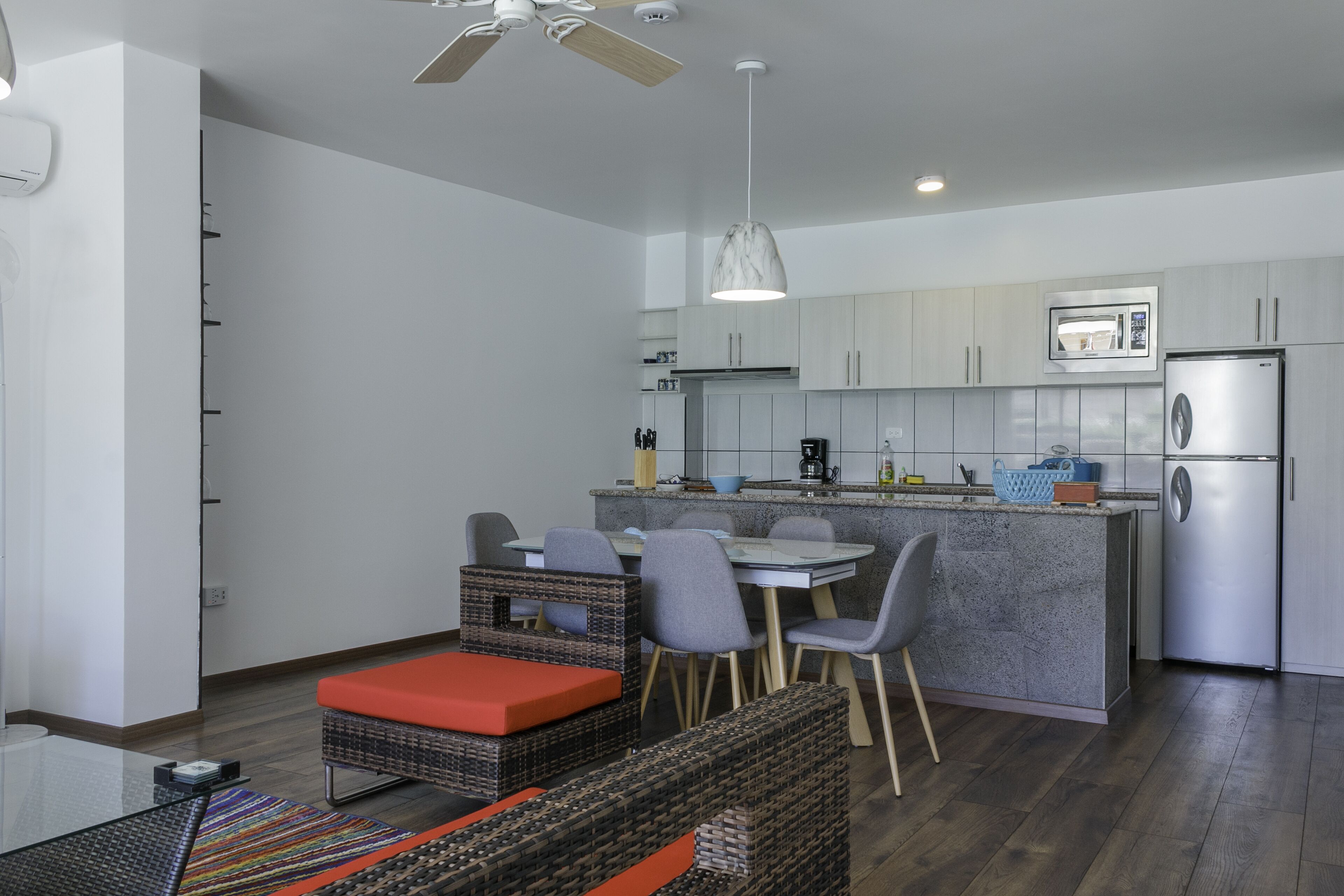 superior duplex | private kitchen | fridge