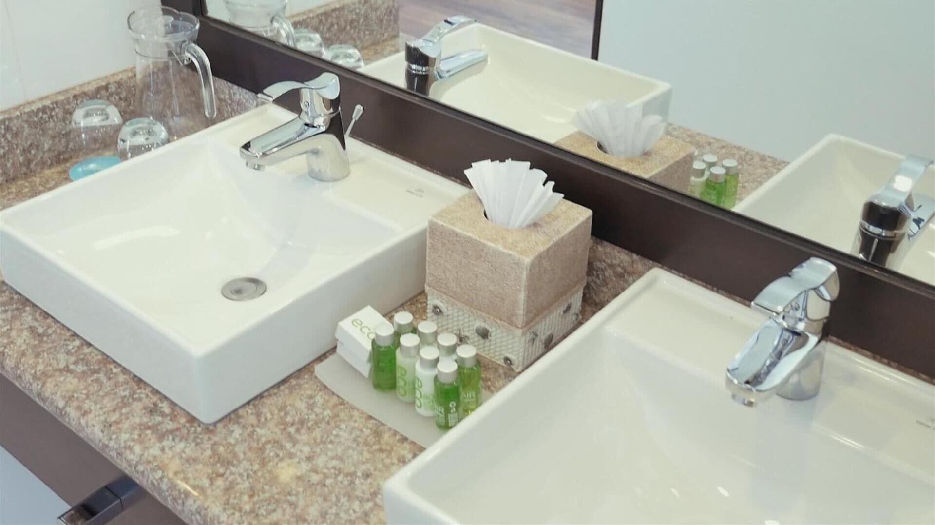 shower, rainfall showerhead, designer toiletries, hair dryer