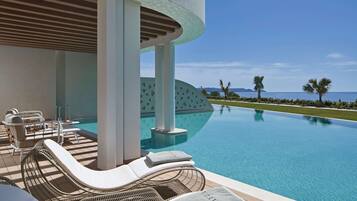 Suite, eigener Pool, Meerblick