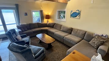 Smart TV, Netflix, DVD player, streaming services