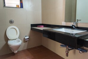Standard Villa, 4 Bedrooms | Bathroom | Shower, free toiletries, towels - 4BHK by Tripvillas Holiday Homes (Paud)