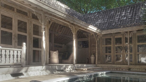 Villa, 2 Bedrooms (The Gladaks) | Terrace/patio - Gili Joglo (Gili Trawangan)