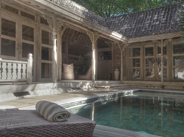 Villa, 2 Bedrooms (The Gladaks) | Terrace/patio - Gili Joglo (Gili Trawangan)