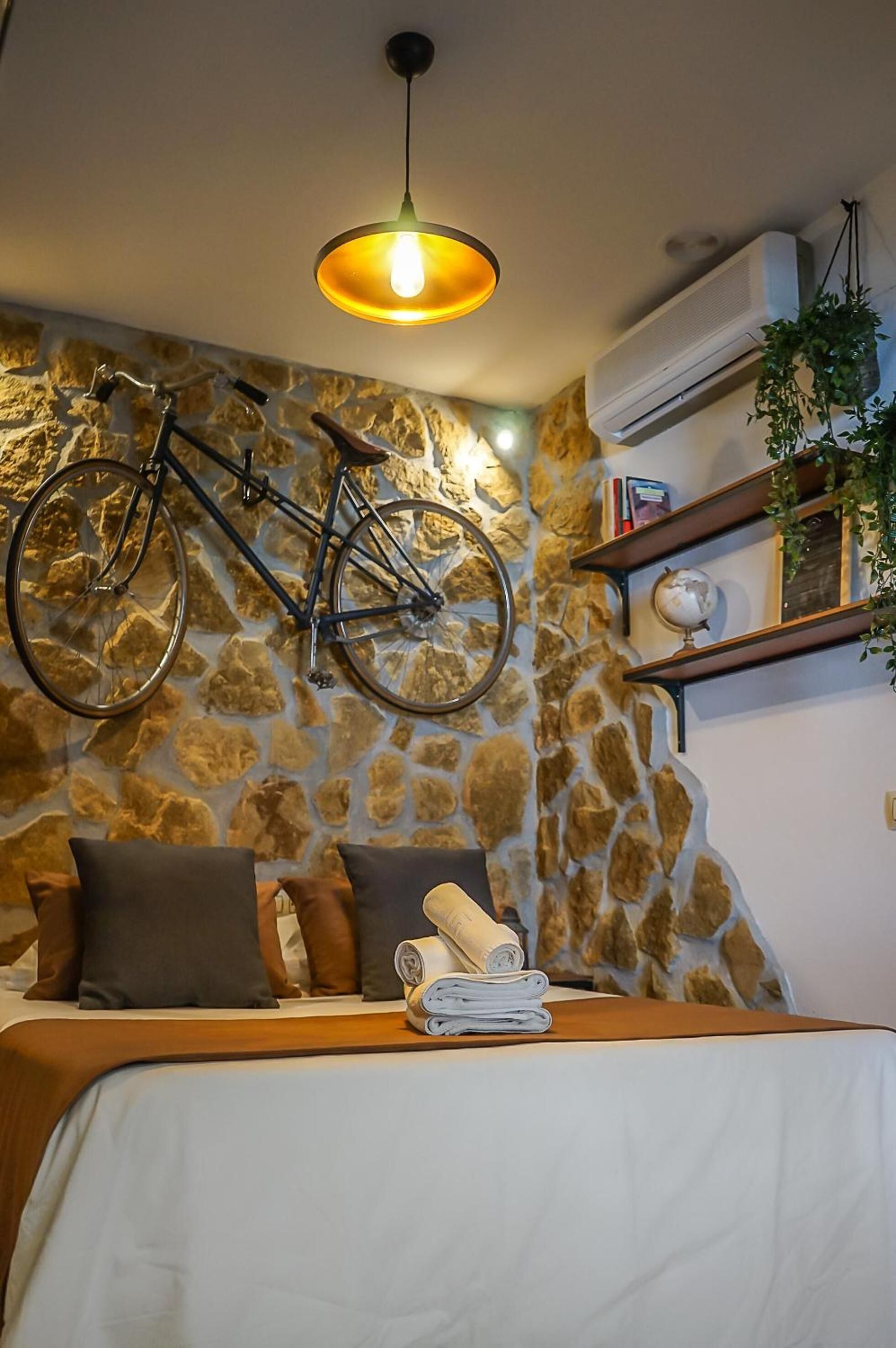 laptop workspace, iron/ironing board, free wifi, bed sheets