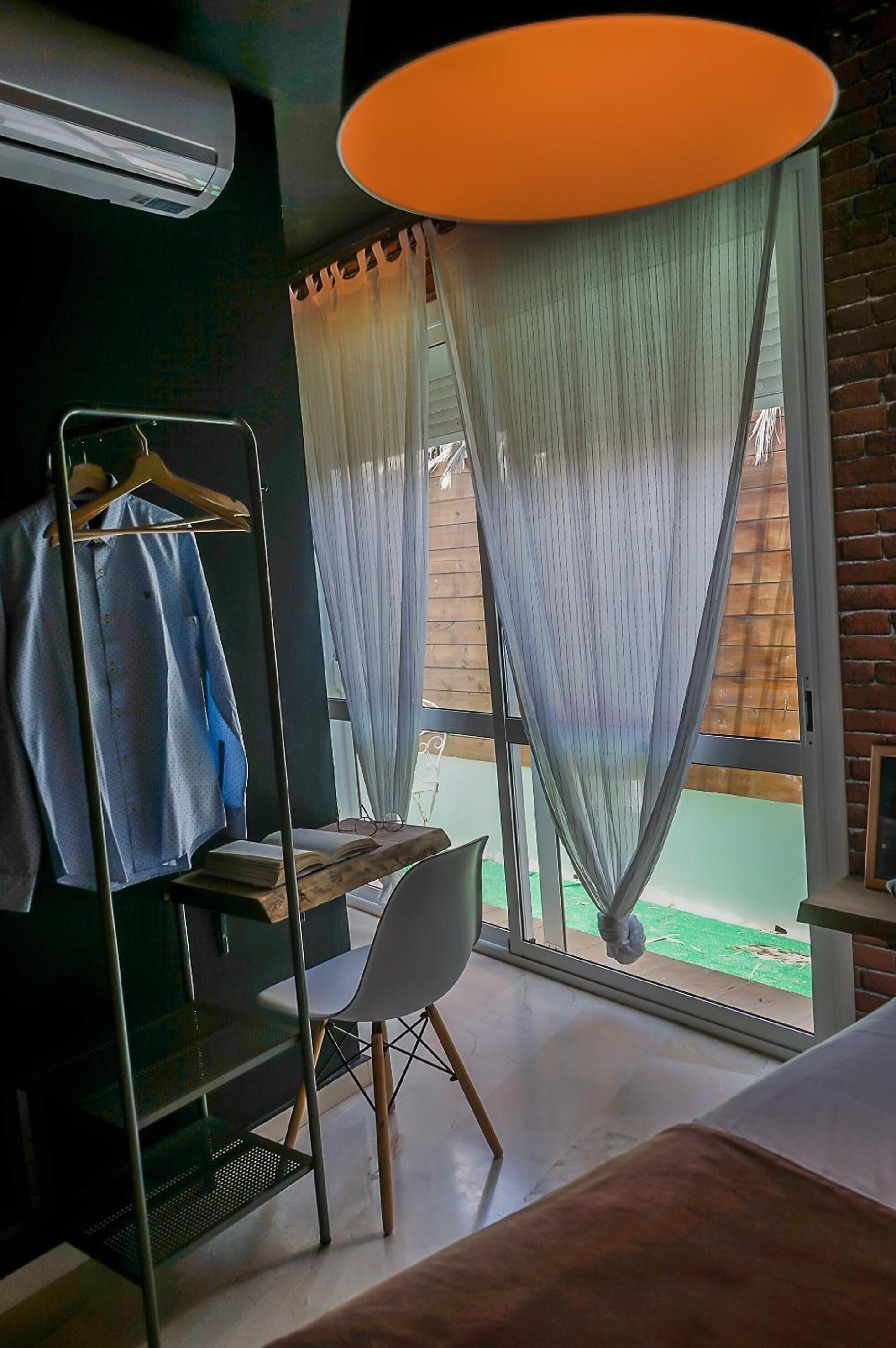 laptop workspace, iron/ironing board, free wifi, bed sheets