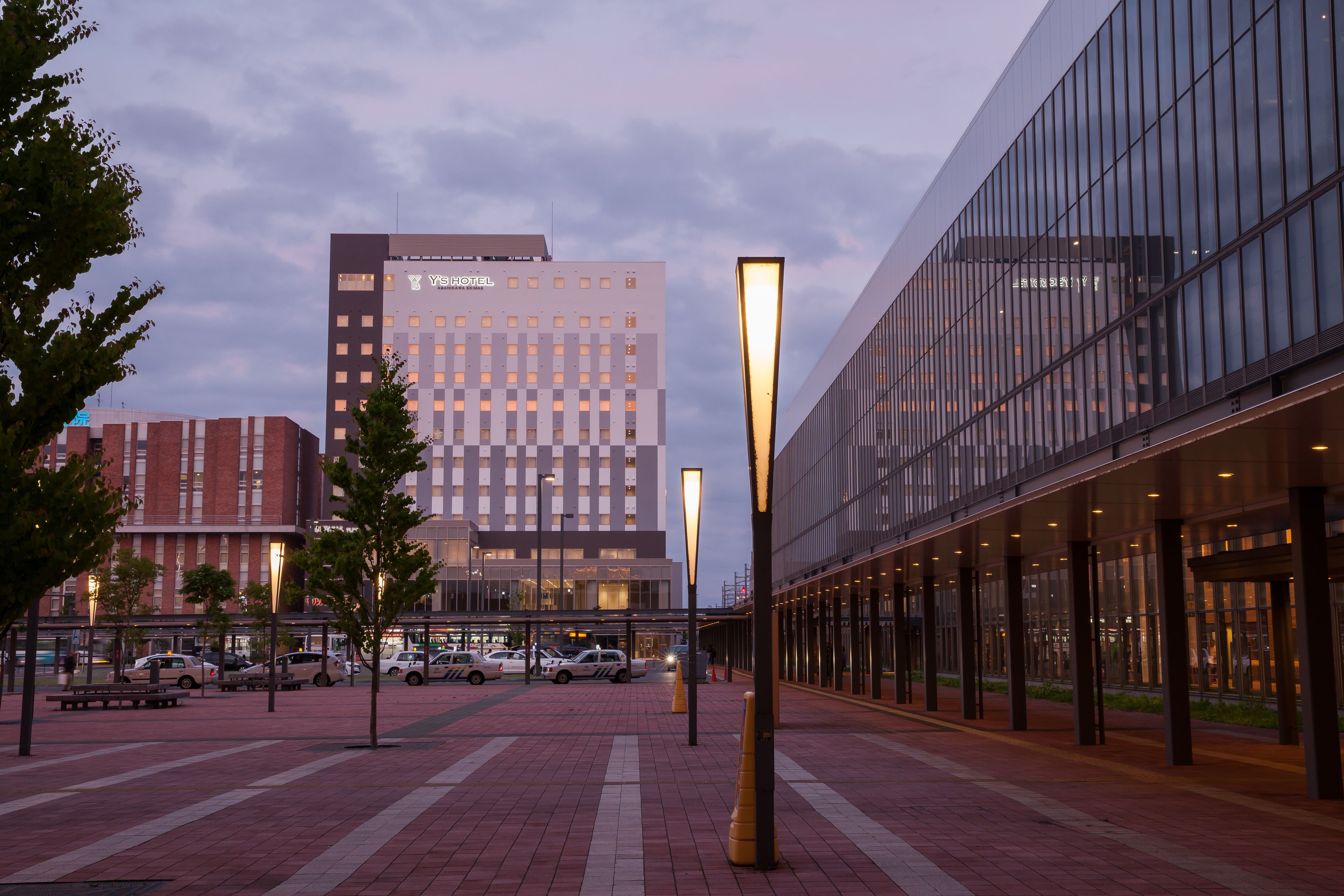 front of property – evening/night