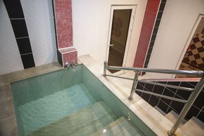 Een sauna, een Turks bad/hammam