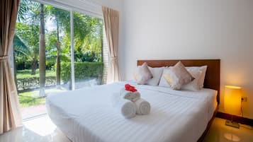 2-Bedroom House | Pemandangan taman