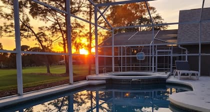 Beautiful brandnew luxury golf villa with private pool & spa