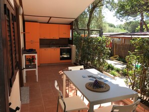 Terrace/patio - Villaggio Residence Torre Saracena - Campsite (Camerota)